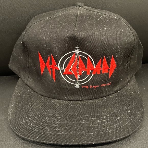 1990 Tour Def Leppard Hat - Picture 1 of 1